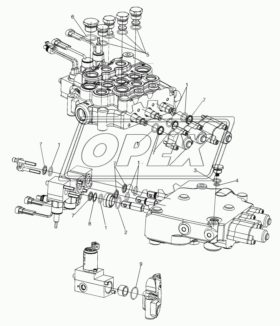 VALVE ASSY, CONTROL - SEAL REPLACEMENT KITS