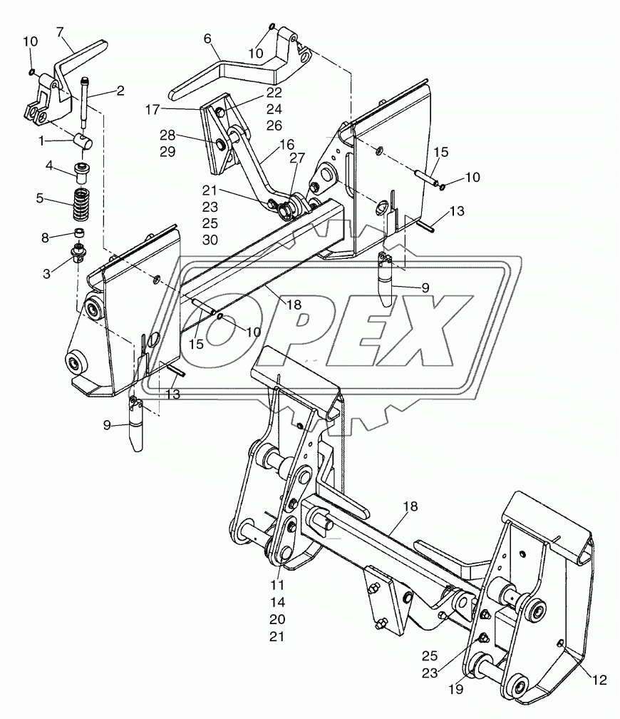 COUPLER, MECHANICAL (ITALIAN)