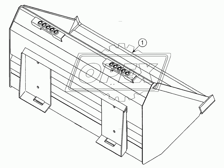 BUCKETS - LOADER (UTILITY/LIGHT MATERIAL)