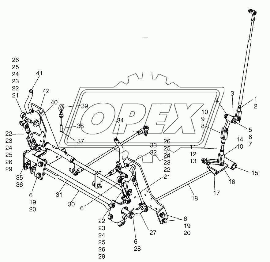 CONTROLS - LOADER AND GROUND DRIVE 1