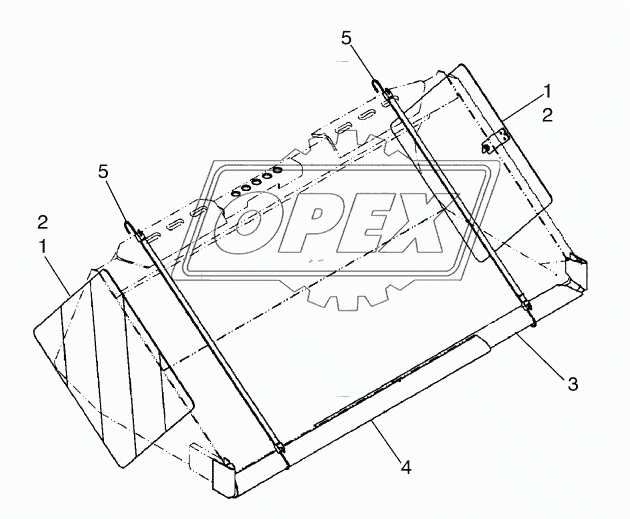 SPECIAL PARTS FOR ITALY - GUARD, BUCKET