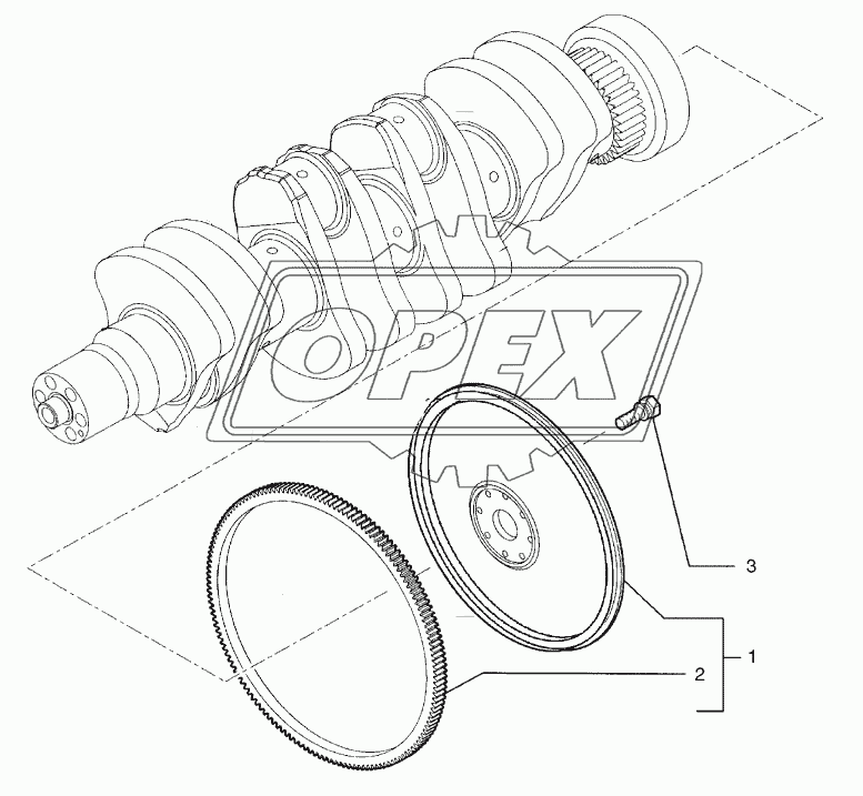 FLYWHEEL - ENGINE