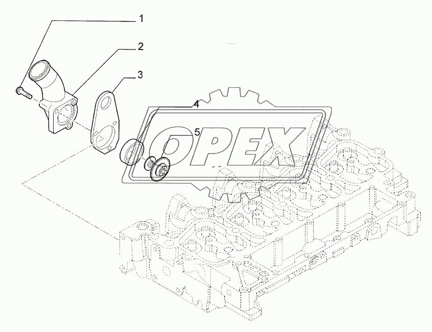 THERMOSTAT - ENGINE COOLING SYSTEM