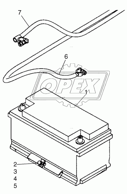 BATTERY - CABLES