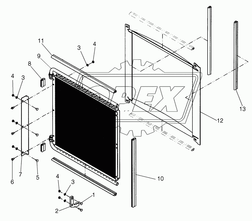 OIL COOLER ASSY - HIGH FLOW