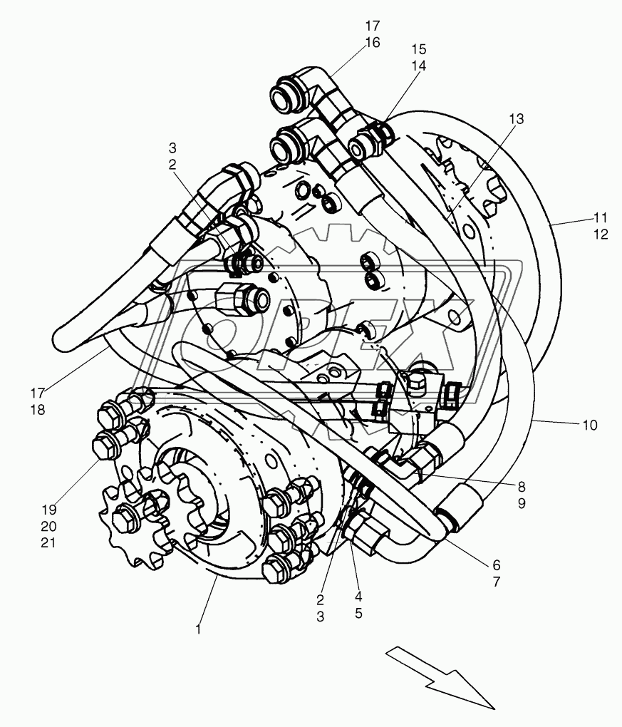 HYDROSTATICS - DRIVE MOTORS