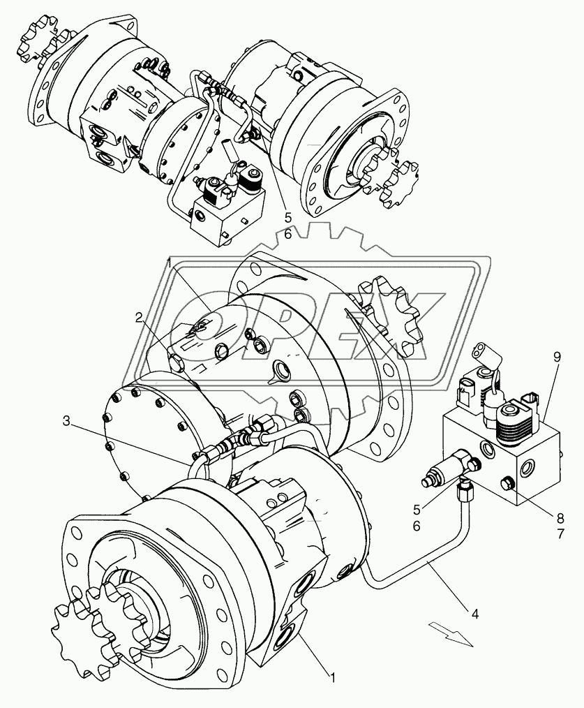 HYDROSTATICS - TWO SPEED