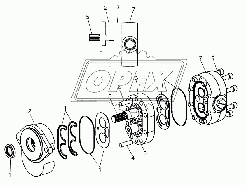 PUMP, GEAR (HIGH FLOW)