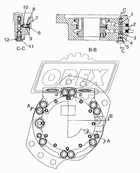 MOTOR ASSY - SINGLE SPEED 2