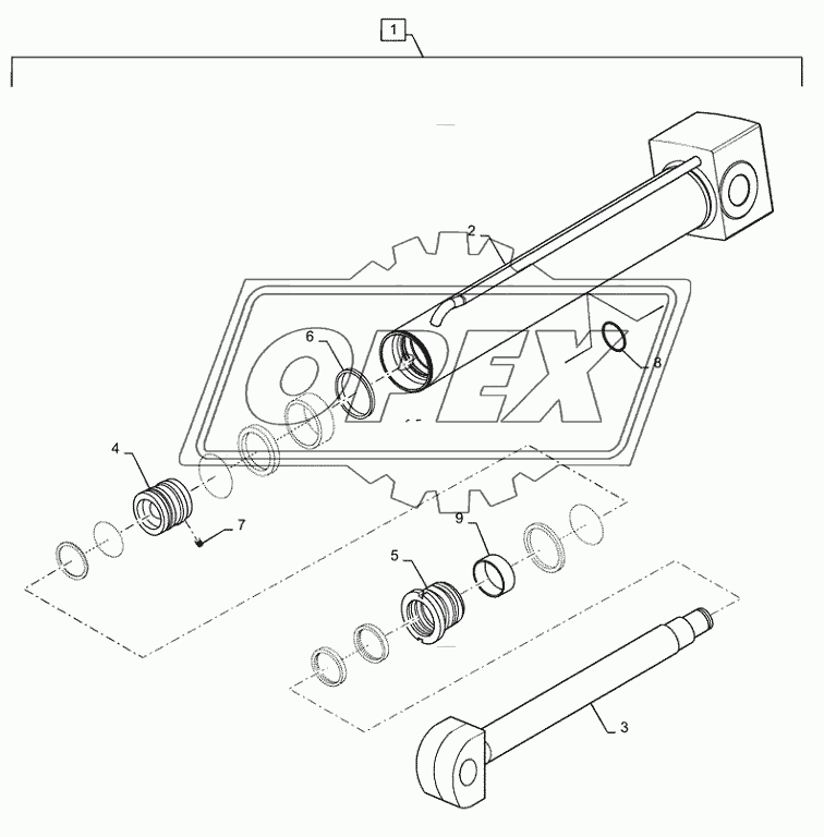 35.703.AG(01) - STABILIZER CYLINDER-LH