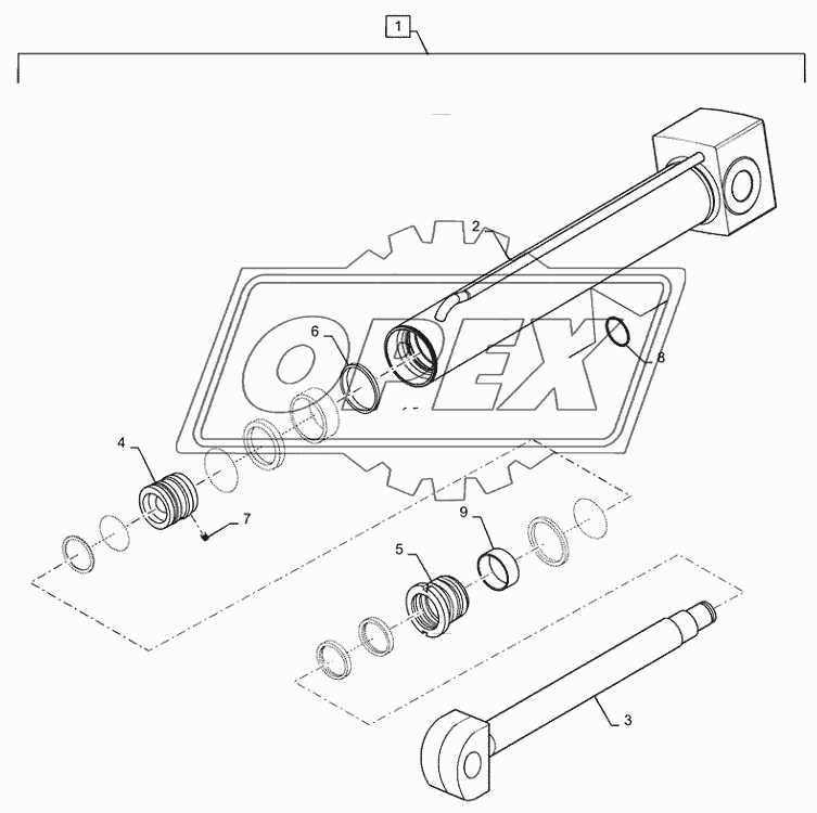 35.703.AG(02) - STABILIZER CYLINDER - RH