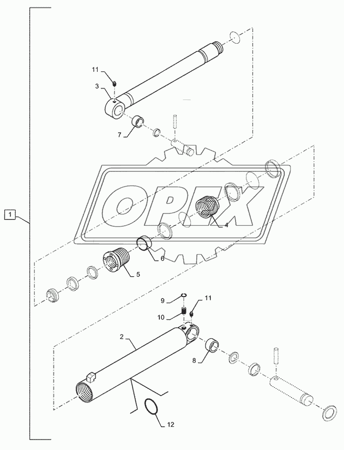 35.723.AA(07) - LOADER LIFT CYLINDER