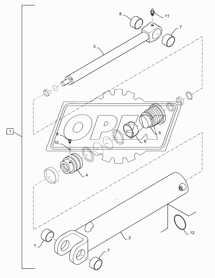 35.737.AA(01) - DIPPER CYLINDER