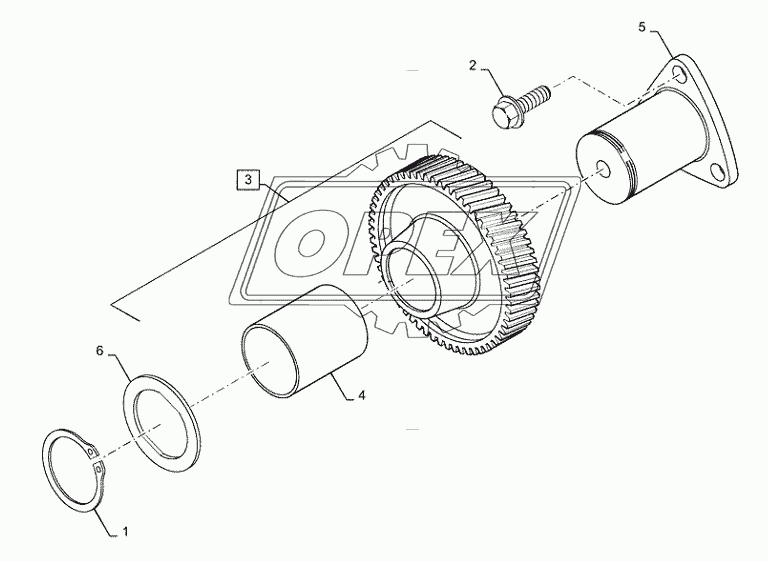 10.106.AM(01) - ENGINE IDLER GEAR