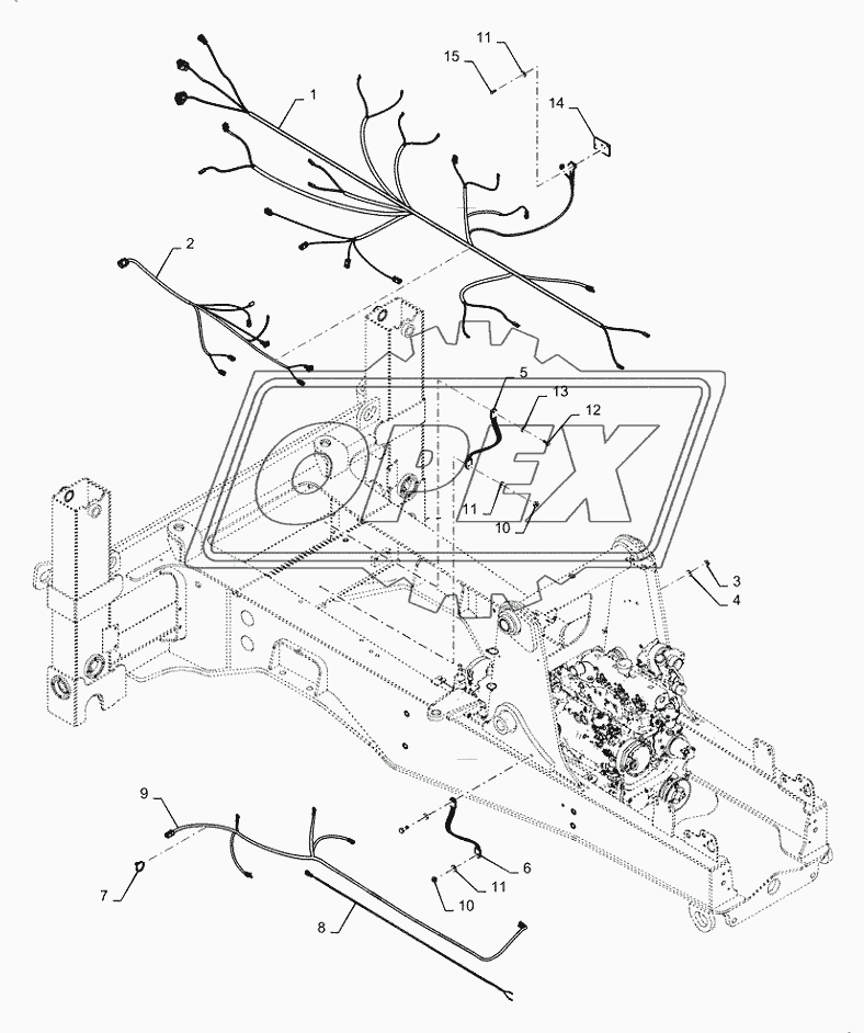 55.015.AB(01) - ENGINE HARNESS