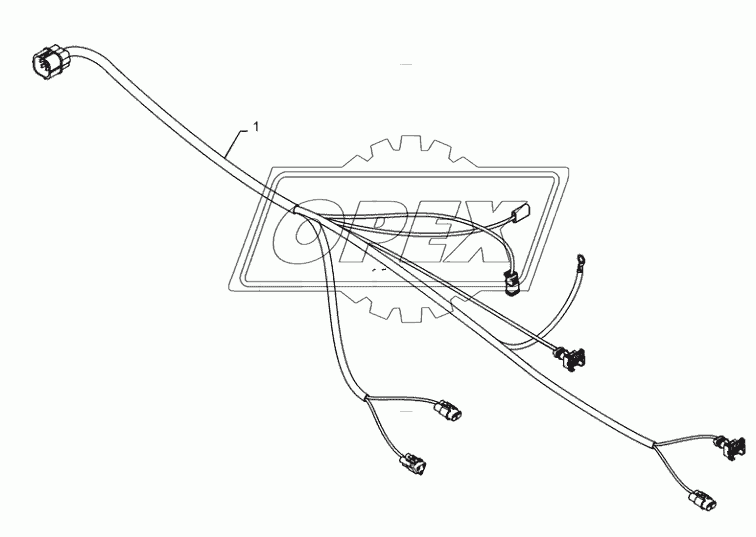 55.024.AA(01) - TRANSMISSION, WIRE HARNESS