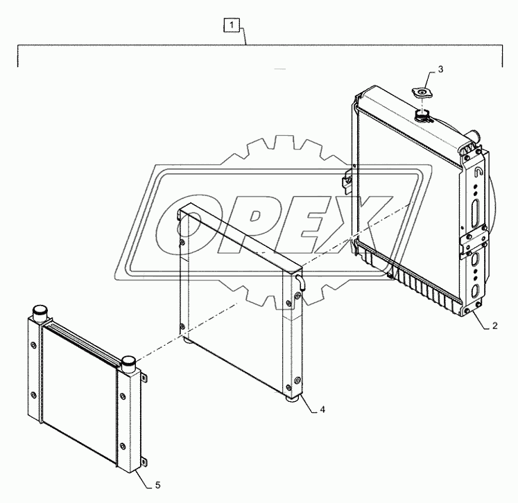 10.400.BE(01) - COOLING SYSTEM ASSEMBLY