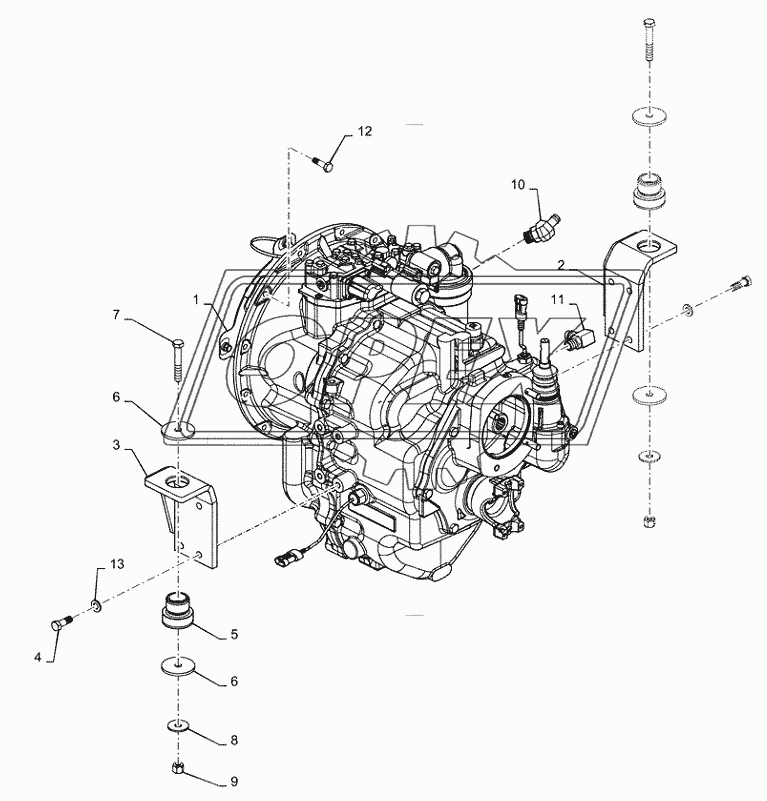 21.112.AC(03) - TRANSMISSION AND MOUNTINGS - 4WD