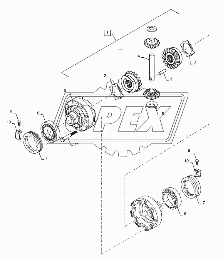 25.100.AV(04) - DIFFERENTIAL, 4WD