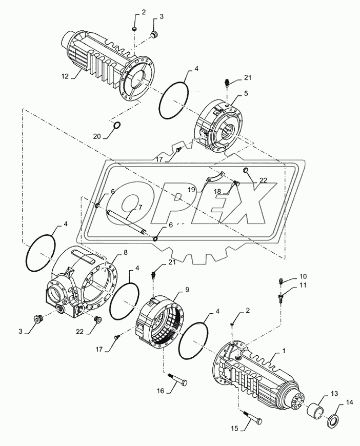 27.100.AK(02) - REAR AXLE HOUSING