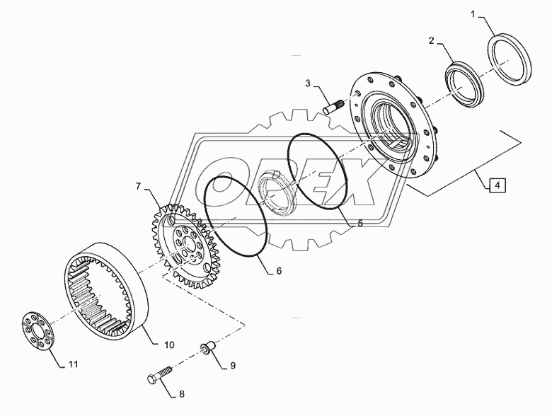 27.106.AC(03) - WHEEL HUB