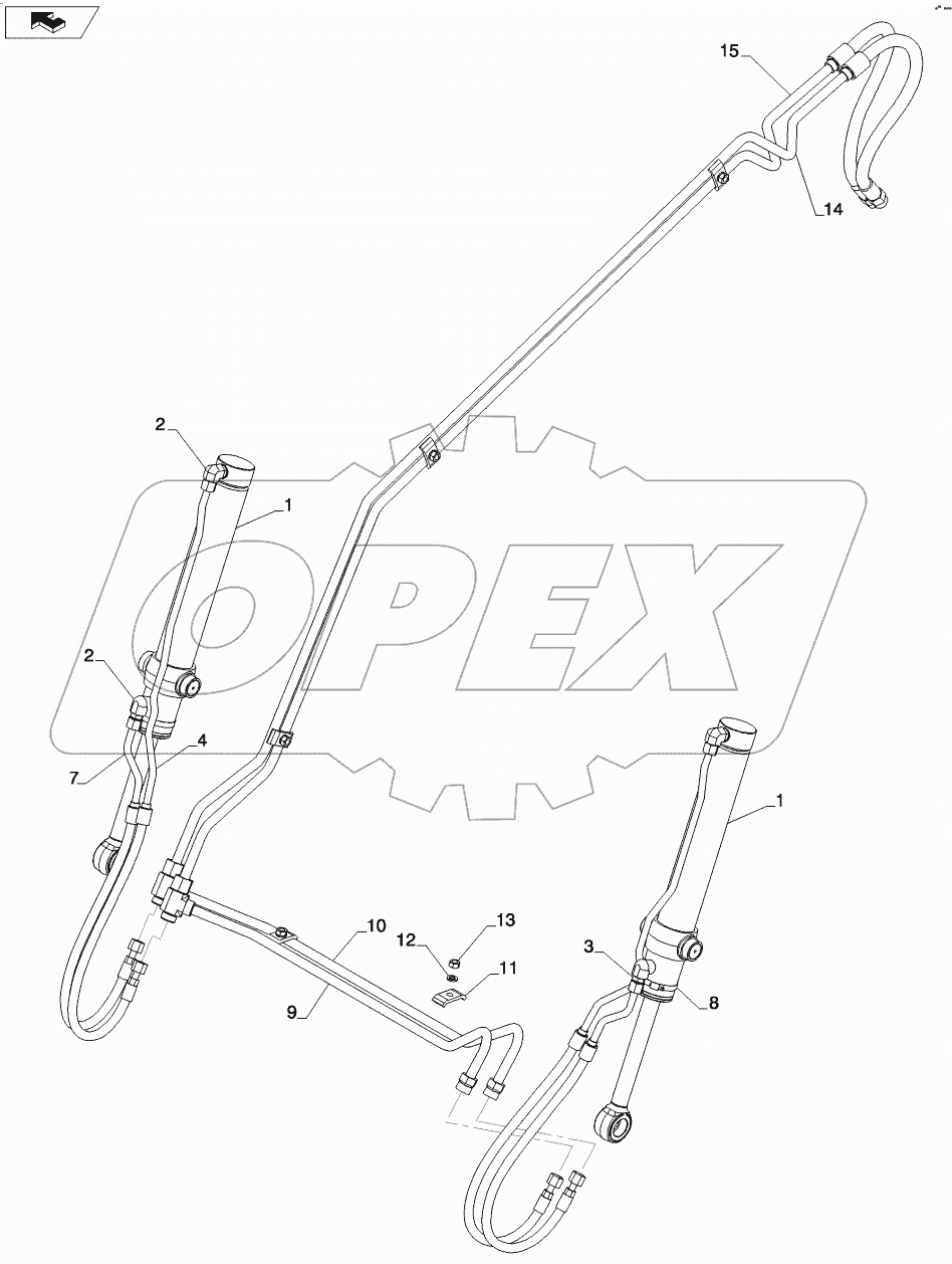  CYLINDER - LOADER BUCKET