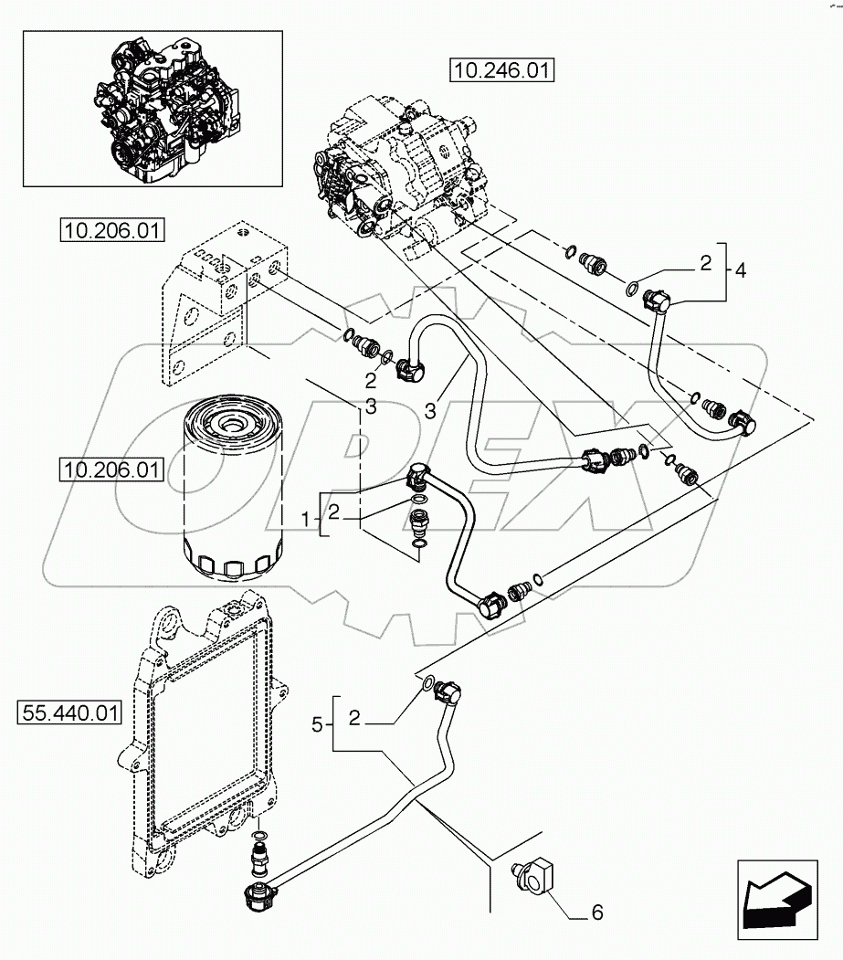  PIPING - FUEL (580SN, 580SN WT, 590SN)