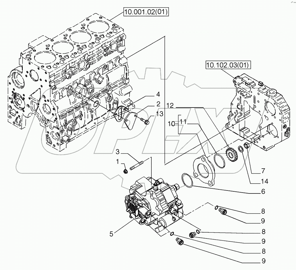  INJECTION PUMP (580SN, 580SN WT, 590SN)