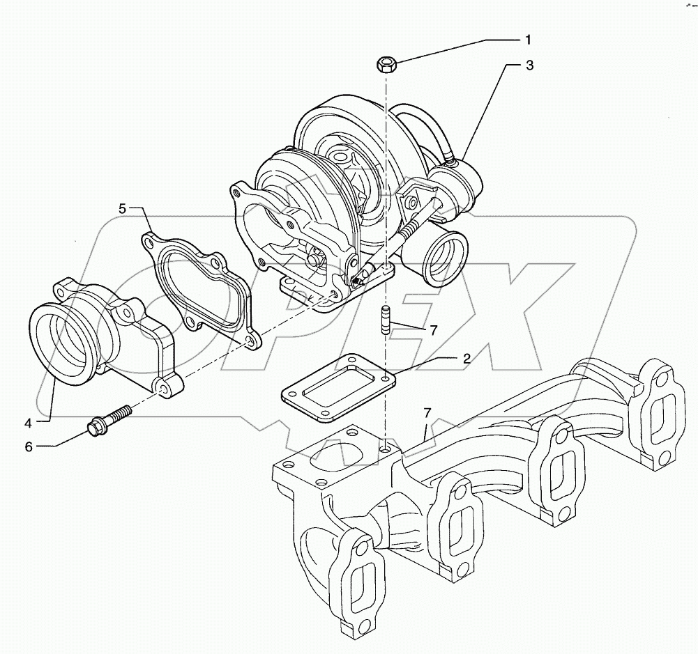  TURBOCHARGER (580SN, 580SN WT, 590SN)