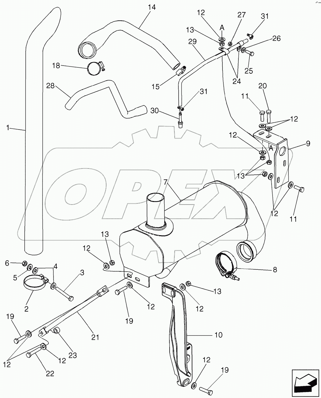  MUFFLER - EXHAUST SYSTEM