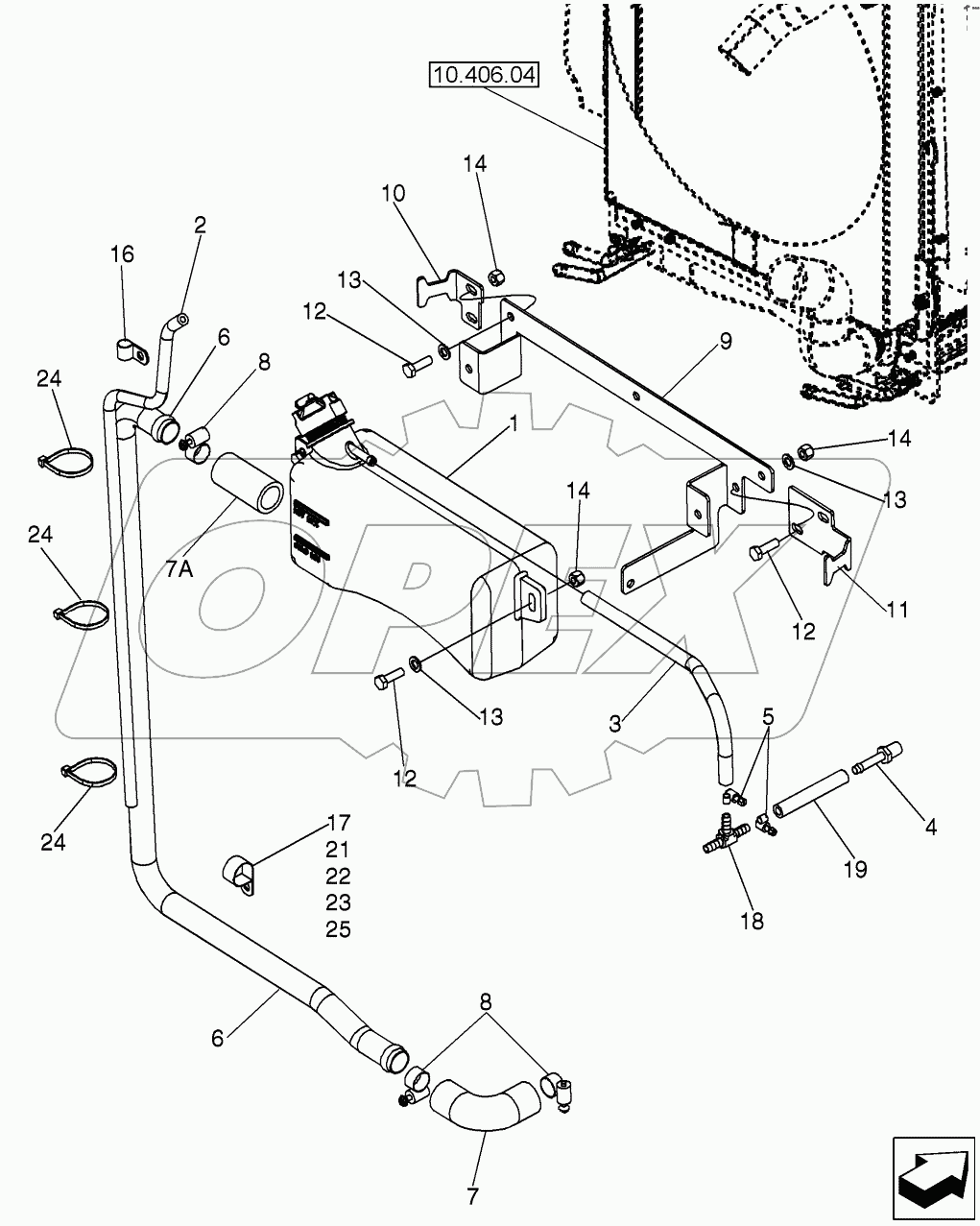  DEAERATION SYSTEM - MOUNTING