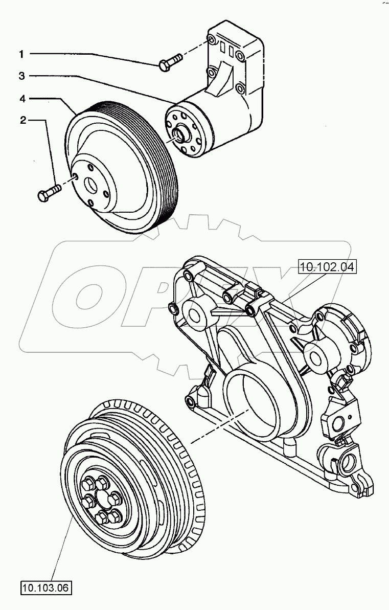  FAN DRIVE (580SN, 580SN WT, 590SN)