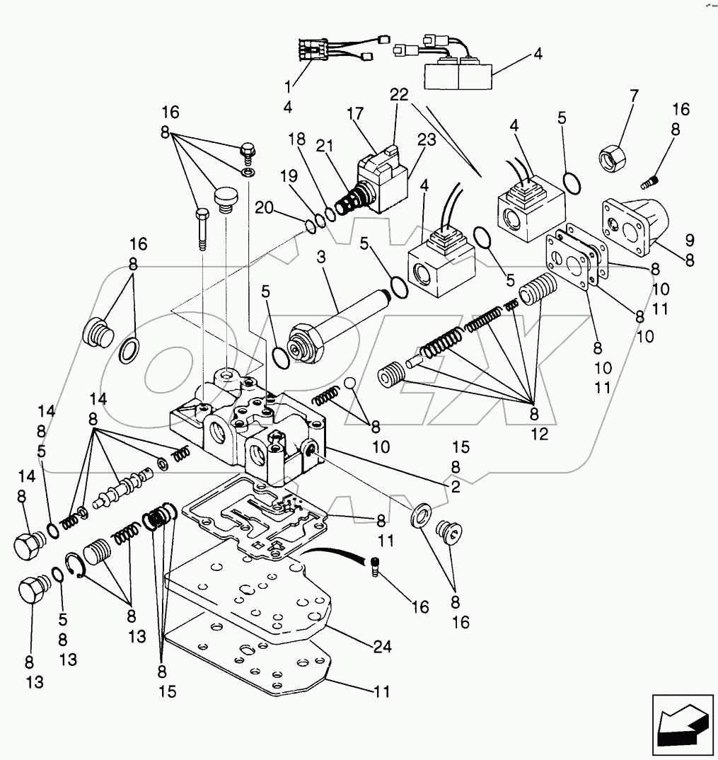  TRANSMISSION - 4WD - VALVE, CONTROL