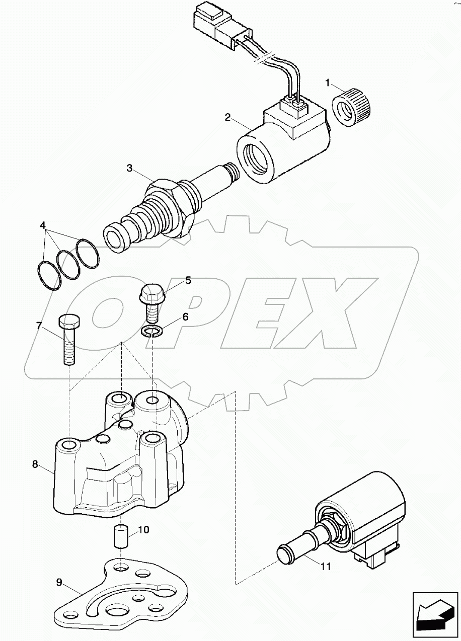  TRANSMISSION - 4WD - VALVE, SOLENOID