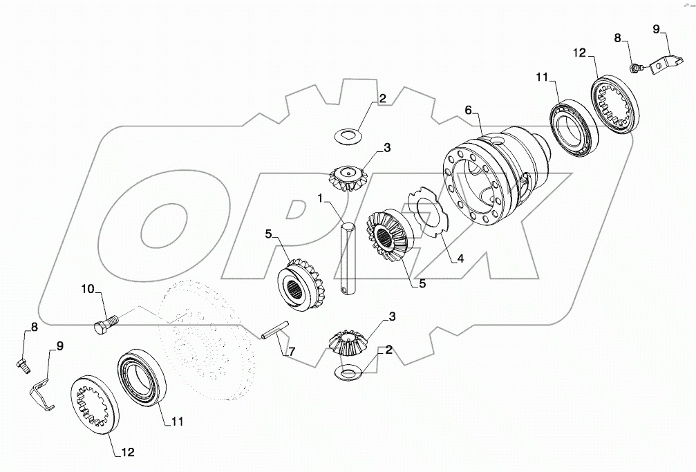  AXLE, FRONT DRIVE - DIFFERENTIAL
