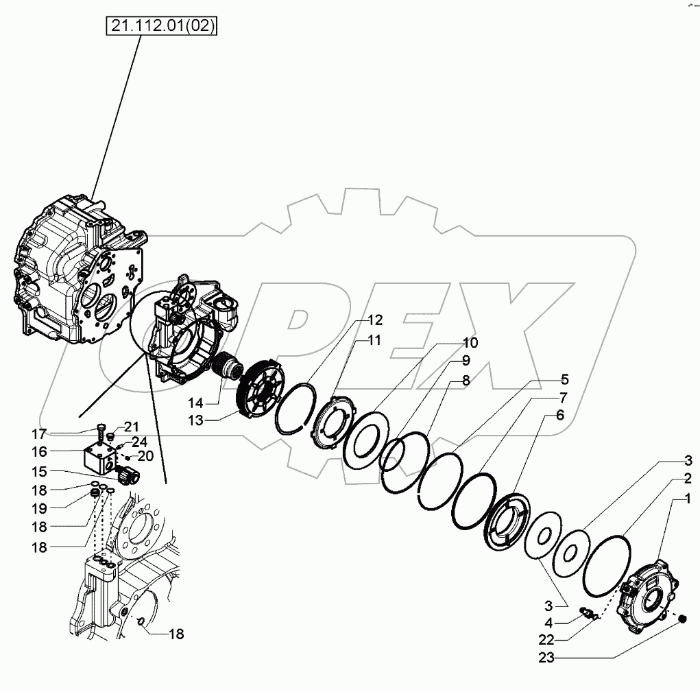  TRANSMISSION - 2WD / 4WD - BRAKE, PARKING