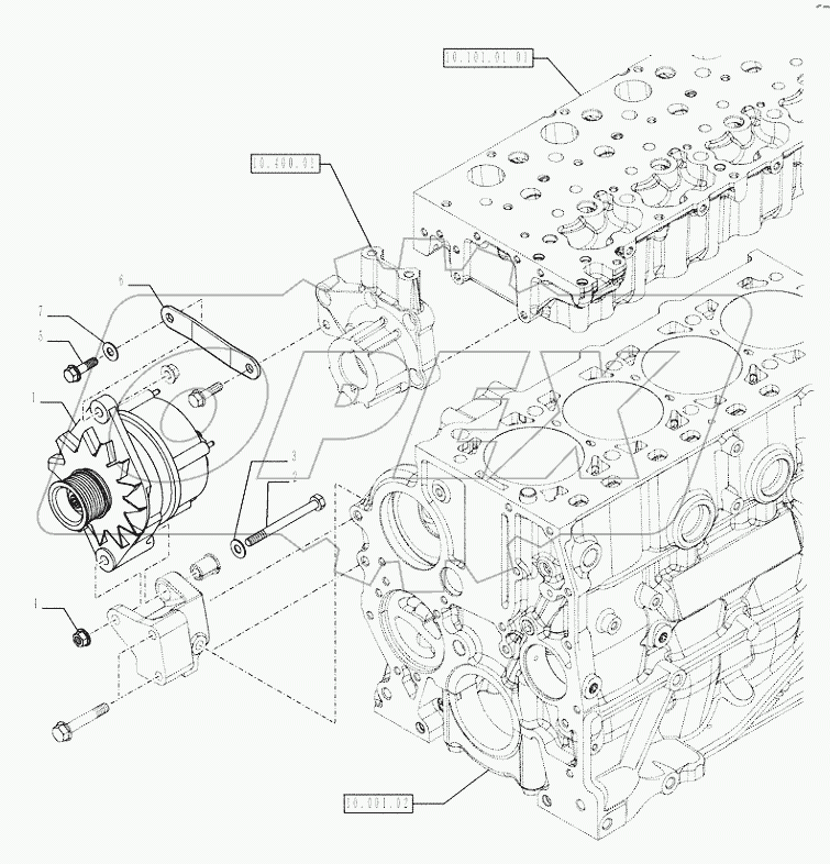 55.301.03 ­ ALTERNATOR