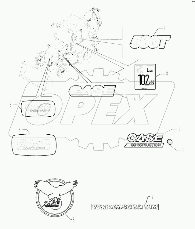 90.108.0211 ­ DECALS