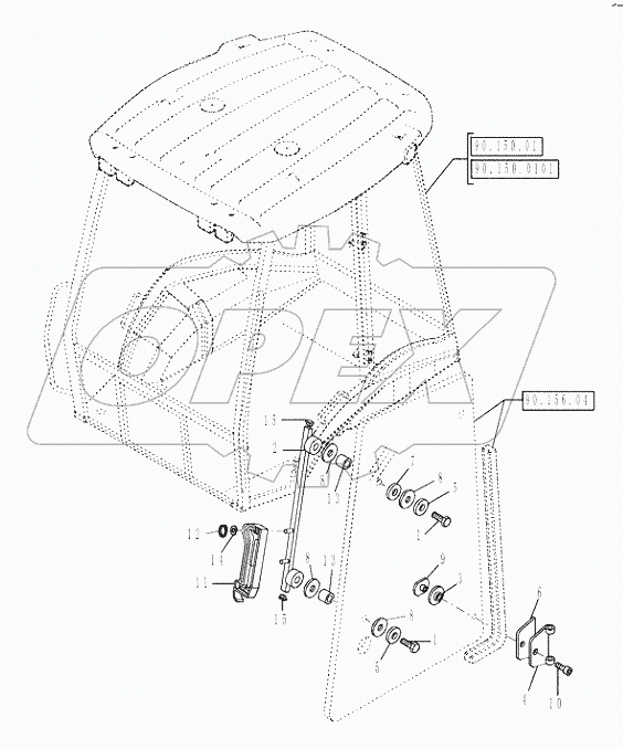 90.156.02 ­ WINDOW LATCH