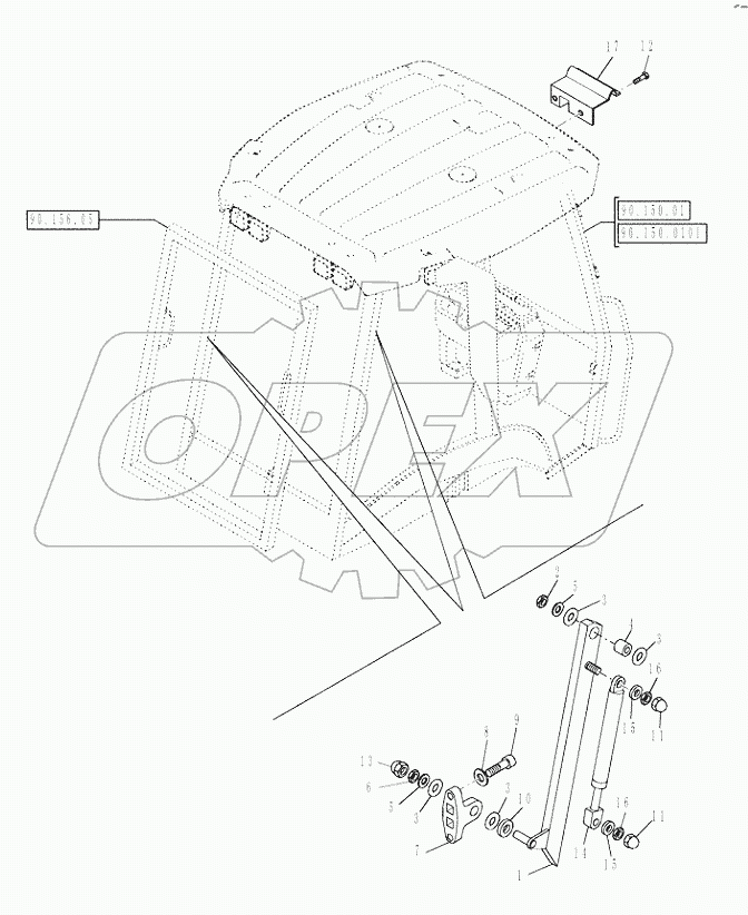 90.156.06 ­ BACKLIGHT CATCH