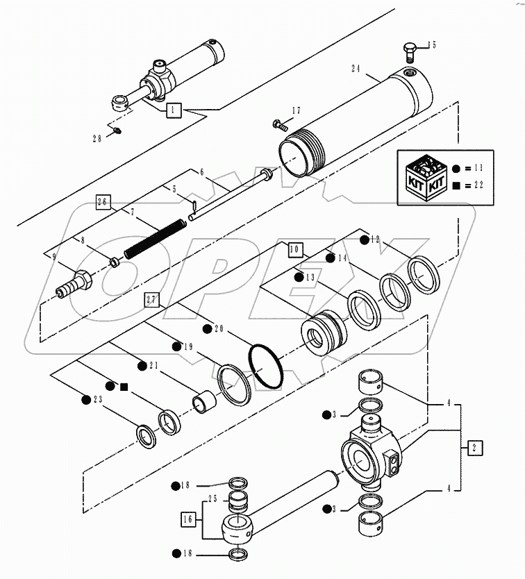 35.739.01 - SWING CYLINDER