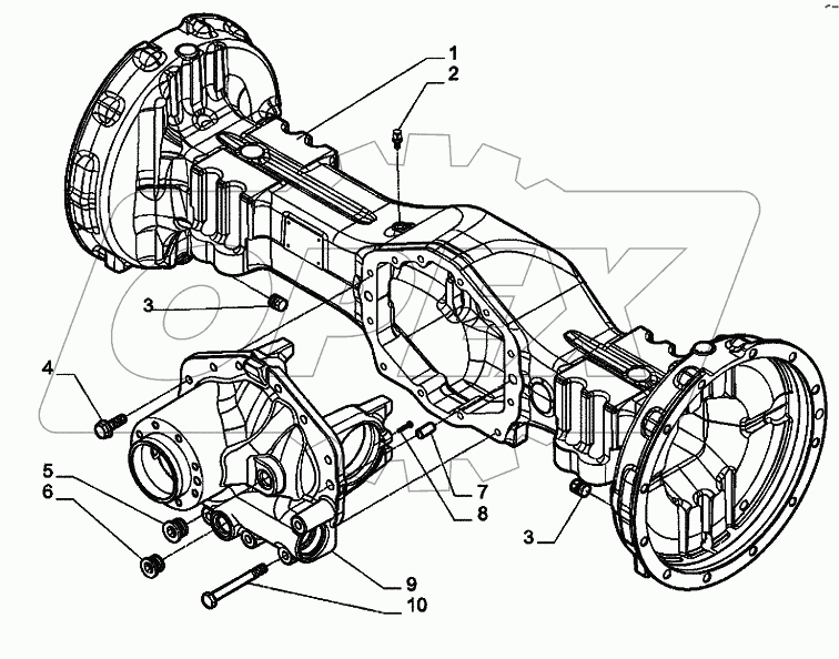 27.100.0201 - REAR AXLE