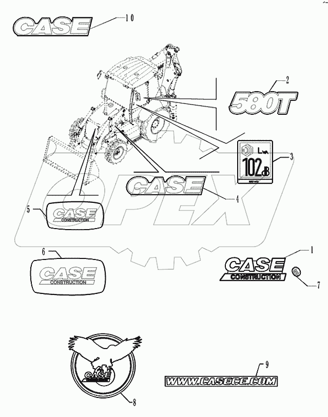 90.108.0210 - DECALS