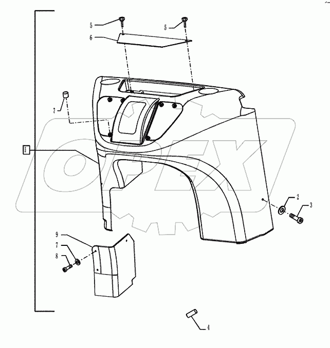 90.160.01 - FRONT DASHBOARD