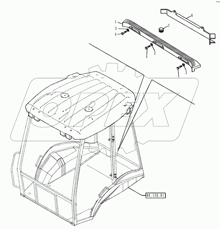 90.160.06 - REAR CONSOLLE