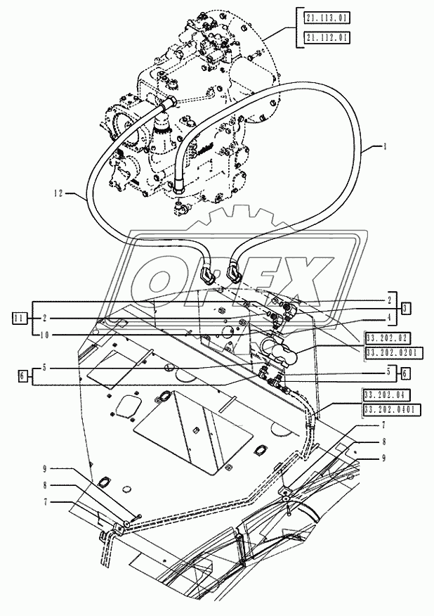 33.202.03 ­ BRAKE HYDRAULIC SYSTEM