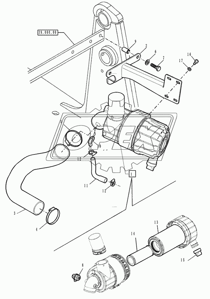 10.202.01 ­ AIR CLEANER ­ LINES