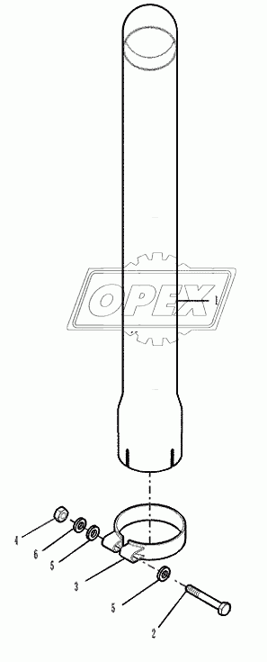 10.254.0101(02) ­ EXHAUST TUBE