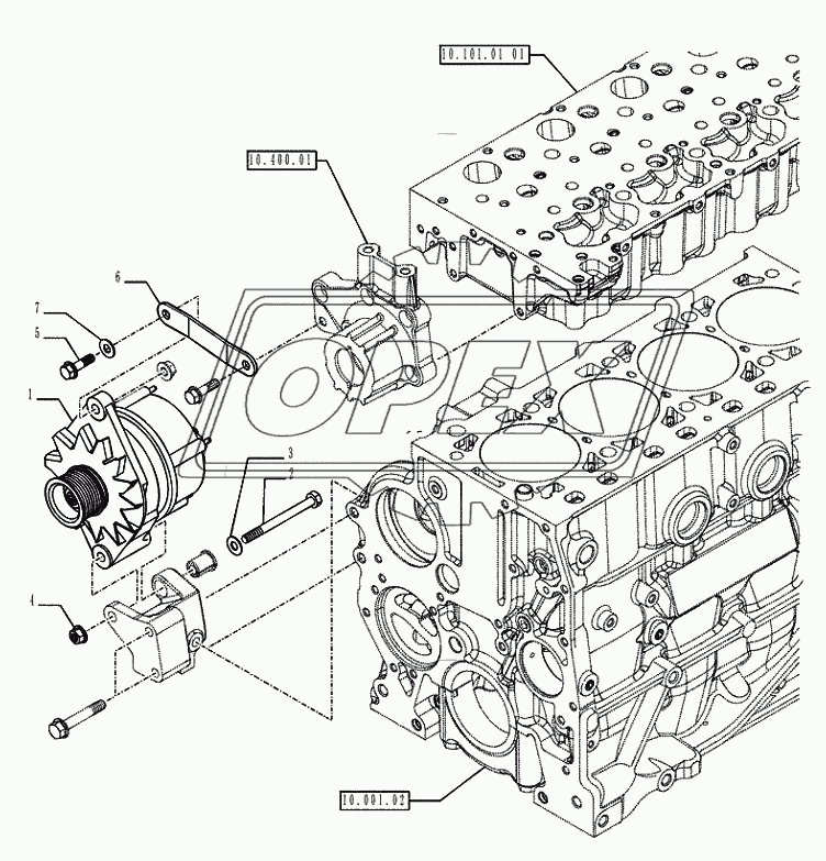 55.301.03 ­ ALTERNATOR