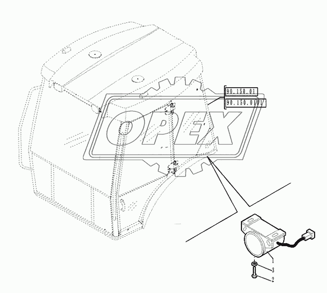 55.408.01 ­ REVERSE ALARM